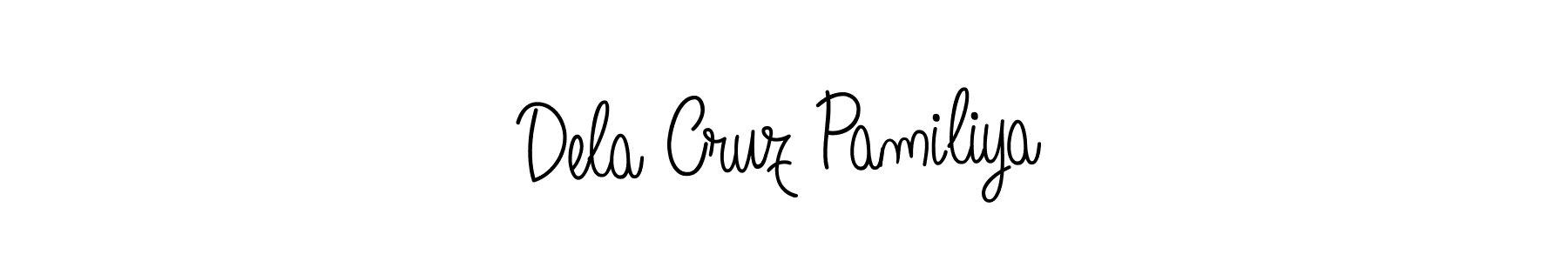 Once you've used our free online signature maker to create your best signature Angelique-Rose-font-FFP style, it's time to enjoy all of the benefits that Dela Cruz Pamiliya name signing documents. Dela Cruz Pamiliya signature style 5 images and pictures png