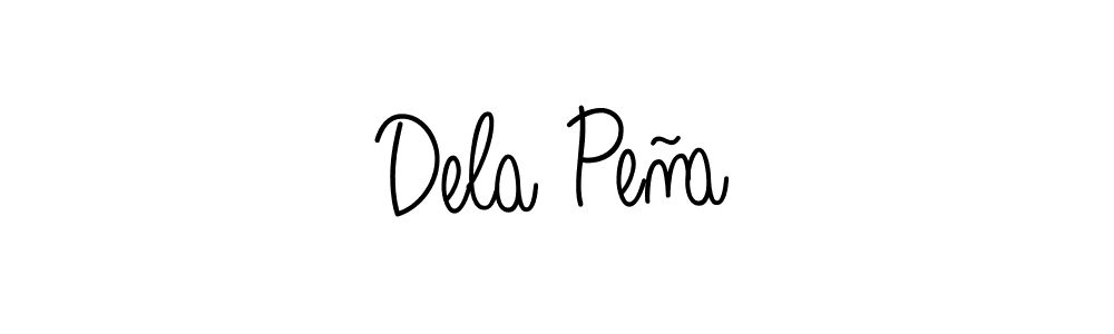 Here are the top 10 professional signature styles for the name Dela Peña. These are the best autograph styles you can use for your name. Dela Peña signature style 5 images and pictures png