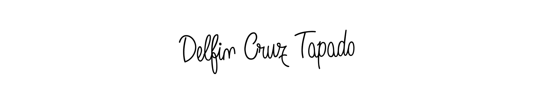 Here are the top 10 professional signature styles for the name Delfin Cruz Tapado. These are the best autograph styles you can use for your name. Delfin Cruz Tapado signature style 5 images and pictures png