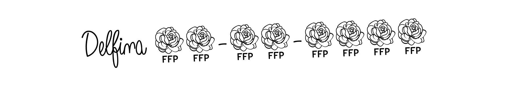 See photos of Delfina 14-05-2024 official signature by Spectra . Check more albums & portfolios. Read reviews & check more about Angelique-Rose-font-FFP font. Delfina 14-05-2024 signature style 5 images and pictures png