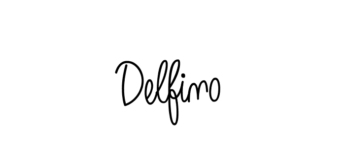 Use a signature maker to create a handwritten signature online. With this signature software, you can design (Angelique-Rose-font-FFP) your own signature for name Delfino. Delfino signature style 5 images and pictures png