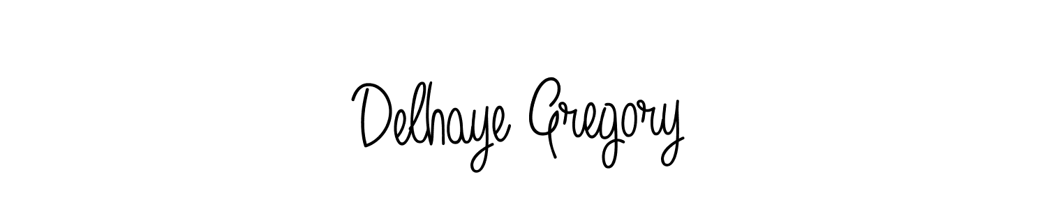 Make a beautiful signature design for name Delhaye Gregory. Use this online signature maker to create a handwritten signature for free. Delhaye Gregory signature style 5 images and pictures png