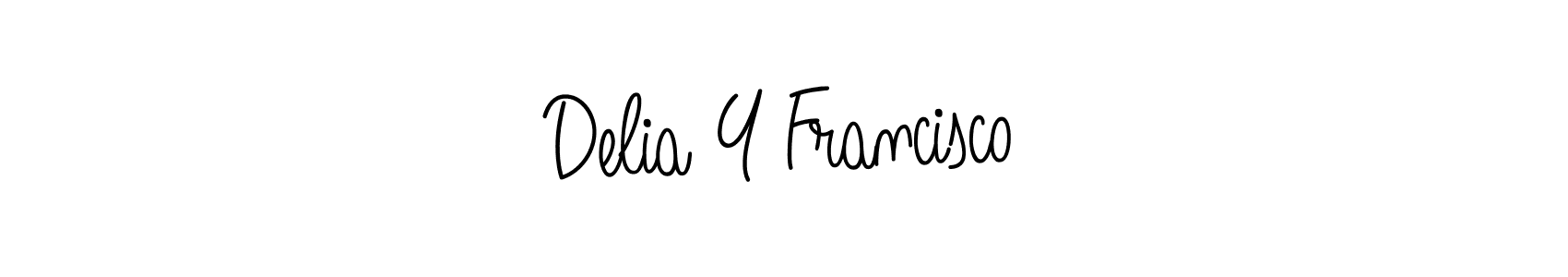 Once you've used our free online signature maker to create your best signature Angelique-Rose-font-FFP style, it's time to enjoy all of the benefits that Delia Y Francisco name signing documents. Delia Y Francisco signature style 5 images and pictures png