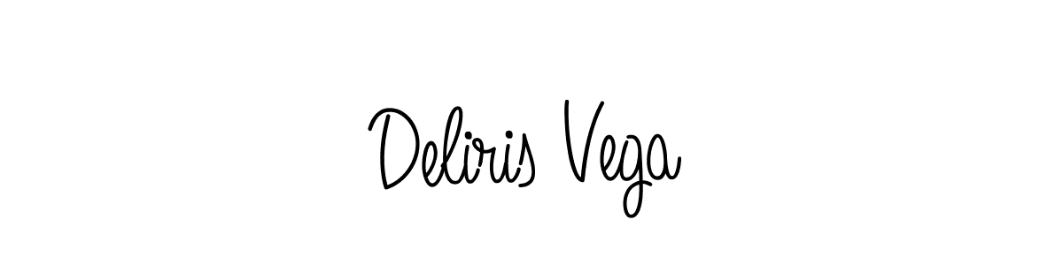 Also we have Deliris Vega name is the best signature style. Create professional handwritten signature collection using Angelique-Rose-font-FFP autograph style. Deliris Vega signature style 5 images and pictures png