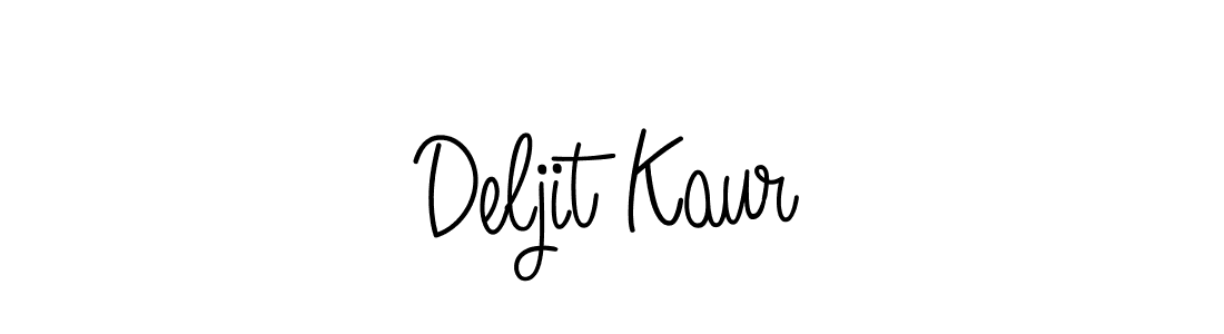 It looks lik you need a new signature style for name Deljit Kaur. Design unique handwritten (Angelique-Rose-font-FFP) signature with our free signature maker in just a few clicks. Deljit Kaur signature style 5 images and pictures png