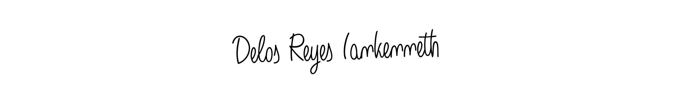 Delos Reyes Iankenneth stylish signature style. Best Handwritten Sign (Angelique-Rose-font-FFP) for my name. Handwritten Signature Collection Ideas for my name Delos Reyes Iankenneth. Delos Reyes Iankenneth signature style 5 images and pictures png