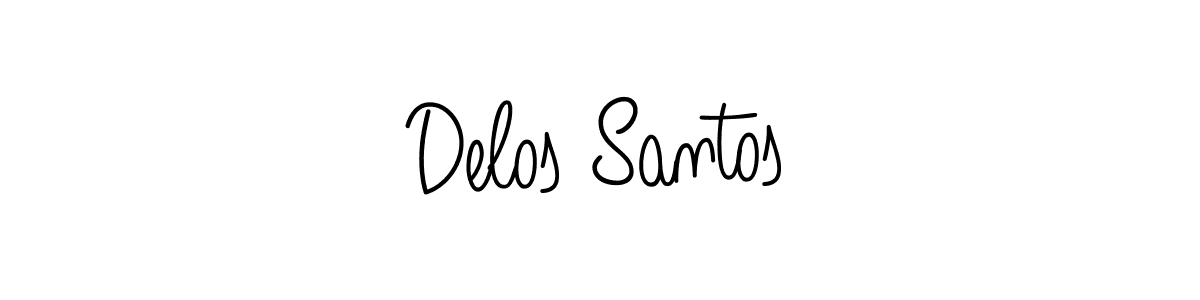 Also You can easily find your signature by using the search form. We will create Delos Santos name handwritten signature images for you free of cost using Angelique-Rose-font-FFP sign style. Delos Santos signature style 5 images and pictures png