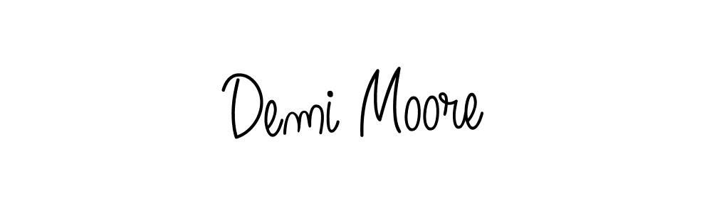 Angelique-Rose-font-FFP is a professional signature style that is perfect for those who want to add a touch of class to their signature. It is also a great choice for those who want to make their signature more unique. Get Demi Moore name to fancy signature for free. Demi Moore signature style 5 images and pictures png