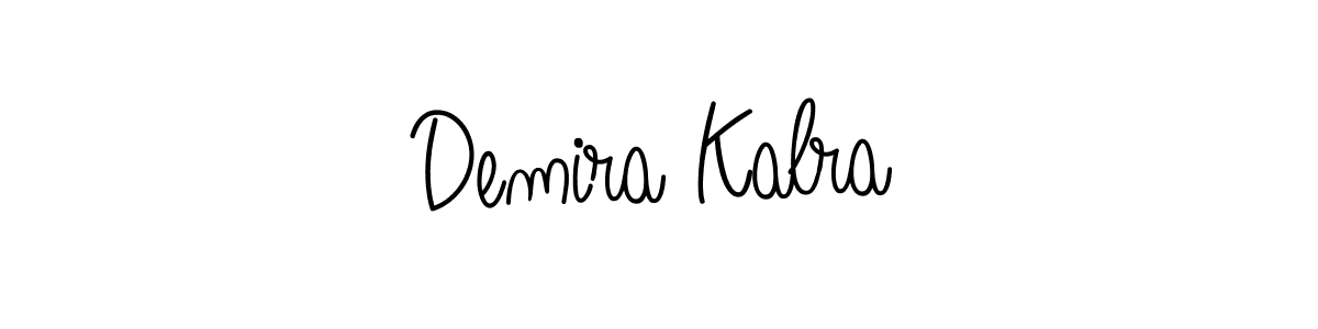 How to make Demira Kalra name signature. Use Angelique-Rose-font-FFP style for creating short signs online. This is the latest handwritten sign. Demira Kalra signature style 5 images and pictures png