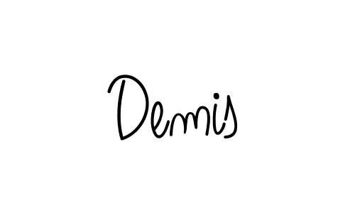 Create a beautiful signature design for name Demis. With this signature (Angelique-Rose-font-FFP) fonts, you can make a handwritten signature for free. Demis signature style 5 images and pictures png