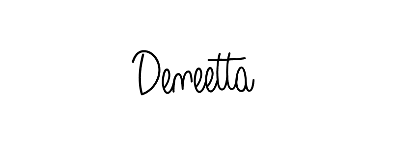 Make a beautiful signature design for name Deneetta. Use this online signature maker to create a handwritten signature for free. Deneetta signature style 5 images and pictures png
