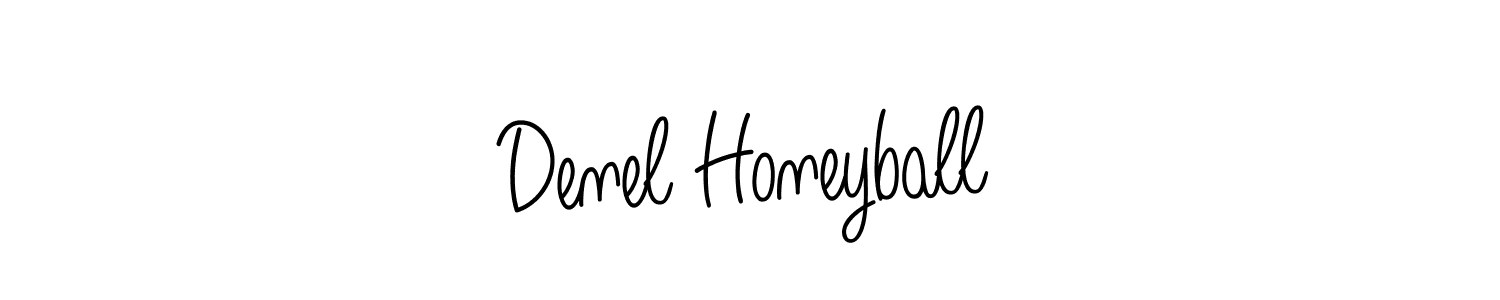 How to Draw Denel Honeyball signature style? Angelique-Rose-font-FFP is a latest design signature styles for name Denel Honeyball. Denel Honeyball signature style 5 images and pictures png