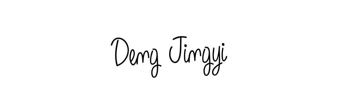 if you are searching for the best signature style for your name Deng Jingyi. so please give up your signature search. here we have designed multiple signature styles  using Angelique-Rose-font-FFP. Deng Jingyi signature style 5 images and pictures png