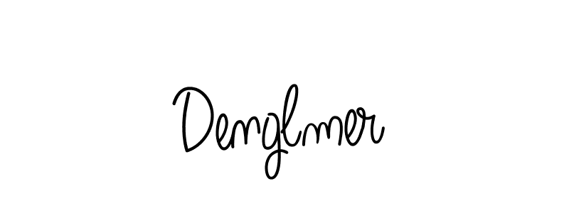 The best way (Angelique-Rose-font-FFP) to make a short signature is to pick only two or three words in your name. The name Denglmer include a total of six letters. For converting this name. Denglmer signature style 5 images and pictures png