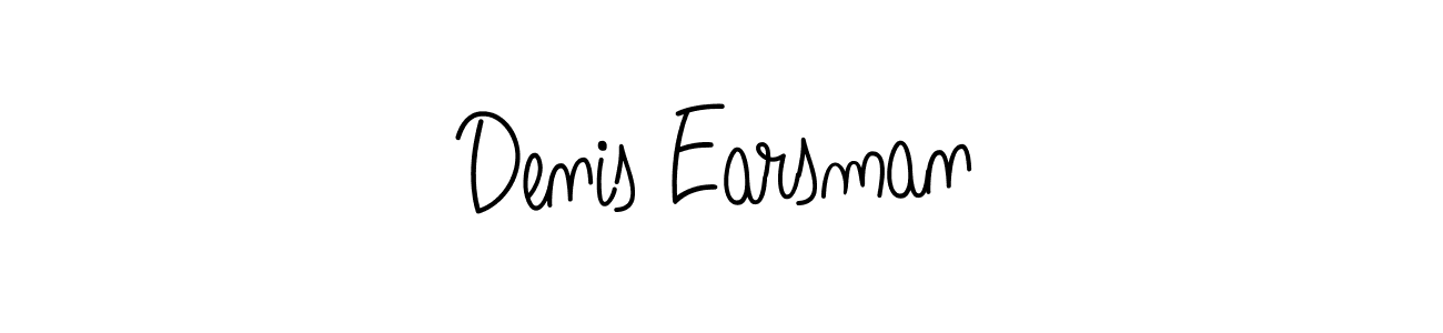 Also we have Denis Earsman name is the best signature style. Create professional handwritten signature collection using Angelique-Rose-font-FFP autograph style. Denis Earsman signature style 5 images and pictures png