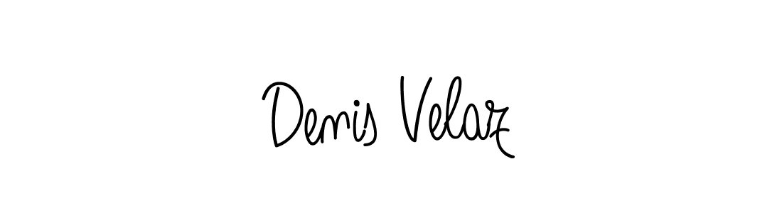 Check out images of Autograph of Denis Velaz name. Actor Denis Velaz Signature Style. Angelique-Rose-font-FFP is a professional sign style online. Denis Velaz signature style 5 images and pictures png