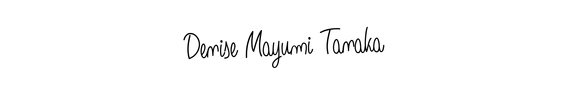 if you are searching for the best signature style for your name Denise Mayumi Tanaka. so please give up your signature search. here we have designed multiple signature styles  using Angelique-Rose-font-FFP. Denise Mayumi Tanaka signature style 5 images and pictures png