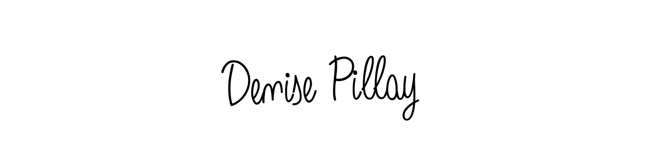 if you are searching for the best signature style for your name Denise Pillay. so please give up your signature search. here we have designed multiple signature styles  using Angelique-Rose-font-FFP. Denise Pillay signature style 5 images and pictures png