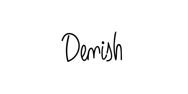 It looks lik you need a new signature style for name Denish. Design unique handwritten (Angelique-Rose-font-FFP) signature with our free signature maker in just a few clicks. Denish signature style 5 images and pictures png