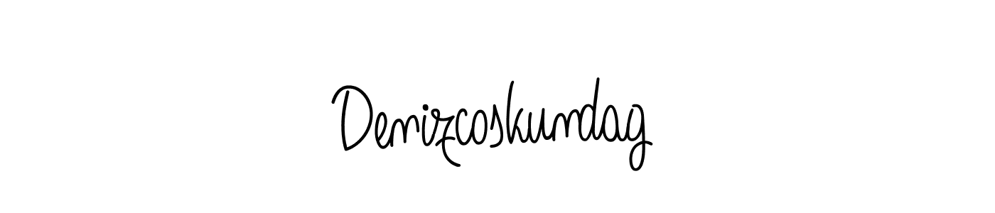 Create a beautiful signature design for name Denizcoskundag. With this signature (Angelique-Rose-font-FFP) fonts, you can make a handwritten signature for free. Denizcoskundag signature style 5 images and pictures png