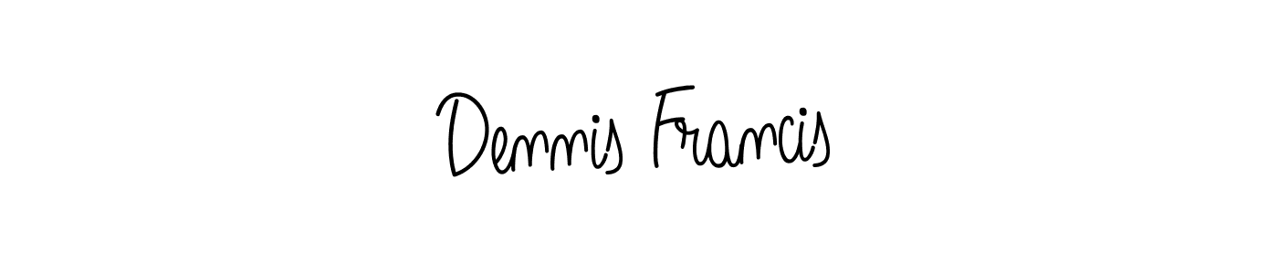 How to make Dennis Francis signature? Angelique-Rose-font-FFP is a professional autograph style. Create handwritten signature for Dennis Francis name. Dennis Francis signature style 5 images and pictures png