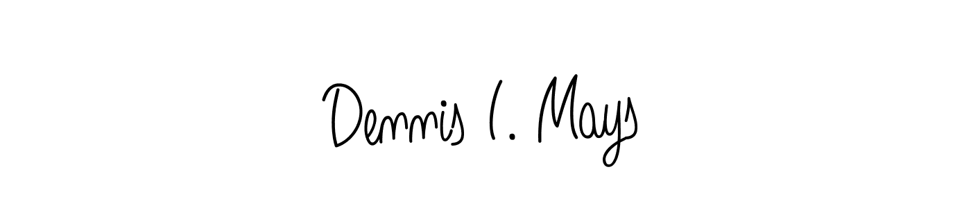 if you are searching for the best signature style for your name Dennis I. Mays. so please give up your signature search. here we have designed multiple signature styles  using Angelique-Rose-font-FFP. Dennis I. Mays signature style 5 images and pictures png