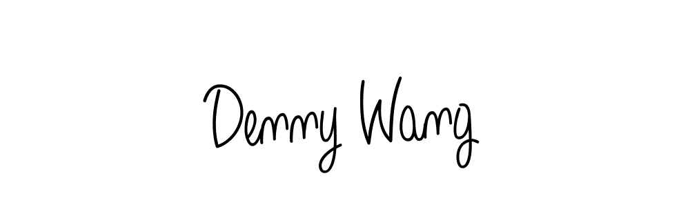 Best and Professional Signature Style for Denny Wang. Angelique-Rose-font-FFP Best Signature Style Collection. Denny Wang signature style 5 images and pictures png