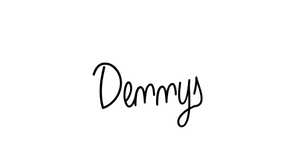 This is the best signature style for the Dennys name. Also you like these signature font (Angelique-Rose-font-FFP). Mix name signature. Dennys signature style 5 images and pictures png