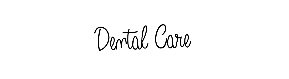 Dental Care stylish signature style. Best Handwritten Sign (Angelique-Rose-font-FFP) for my name. Handwritten Signature Collection Ideas for my name Dental Care. Dental Care signature style 5 images and pictures png