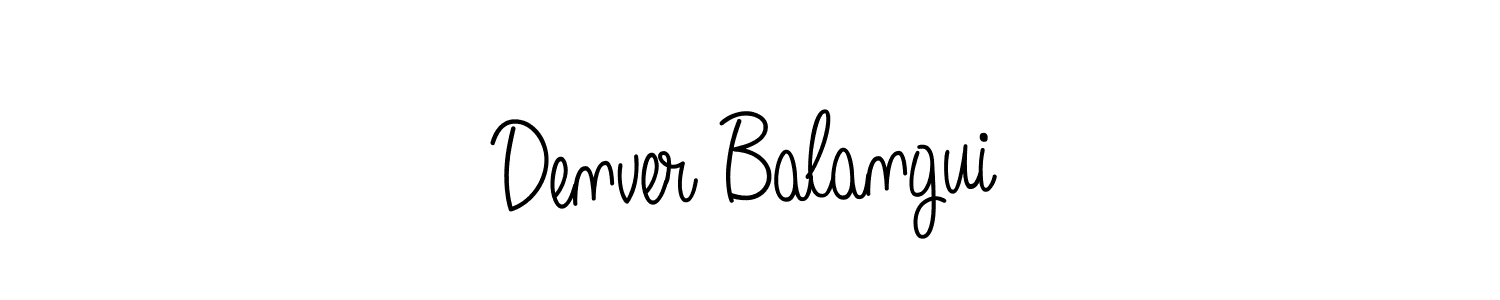 Here are the top 10 professional signature styles for the name Denver Balangui. These are the best autograph styles you can use for your name. Denver Balangui signature style 5 images and pictures png