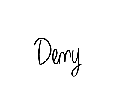 You should practise on your own different ways (Angelique-Rose-font-FFP) to write your name (Deny) in signature. don't let someone else do it for you. Deny signature style 5 images and pictures png