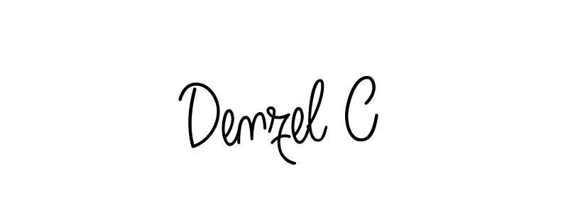 It looks lik you need a new signature style for name Denzel C. Design unique handwritten (Angelique-Rose-font-FFP) signature with our free signature maker in just a few clicks. Denzel C signature style 5 images and pictures png