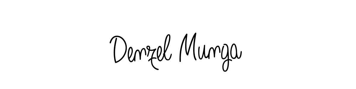 Once you've used our free online signature maker to create your best signature Angelique-Rose-font-FFP style, it's time to enjoy all of the benefits that Denzel Munga name signing documents. Denzel Munga signature style 5 images and pictures png