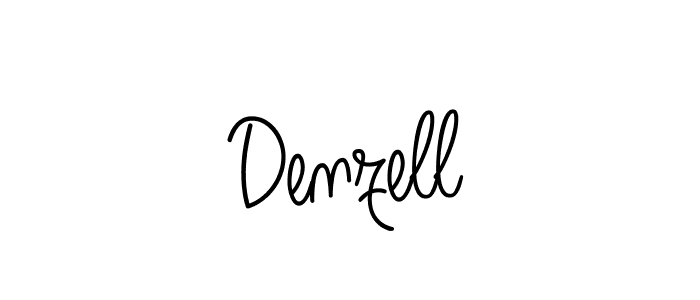 Make a beautiful signature design for name Denzell. Use this online signature maker to create a handwritten signature for free. Denzell signature style 5 images and pictures png