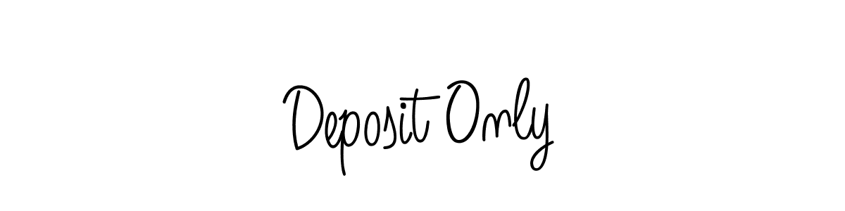 See photos of Deposit Only official signature by Spectra . Check more albums & portfolios. Read reviews & check more about Angelique-Rose-font-FFP font. Deposit Only signature style 5 images and pictures png