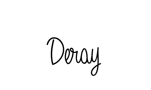 How to make Deray signature? Angelique-Rose-font-FFP is a professional autograph style. Create handwritten signature for Deray name. Deray signature style 5 images and pictures png
