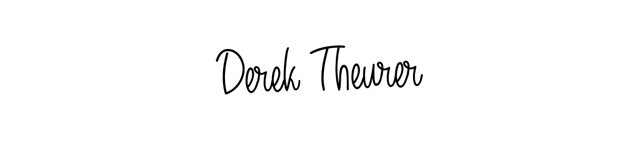 Derek Theurer stylish signature style. Best Handwritten Sign (Angelique-Rose-font-FFP) for my name. Handwritten Signature Collection Ideas for my name Derek Theurer. Derek Theurer signature style 5 images and pictures png