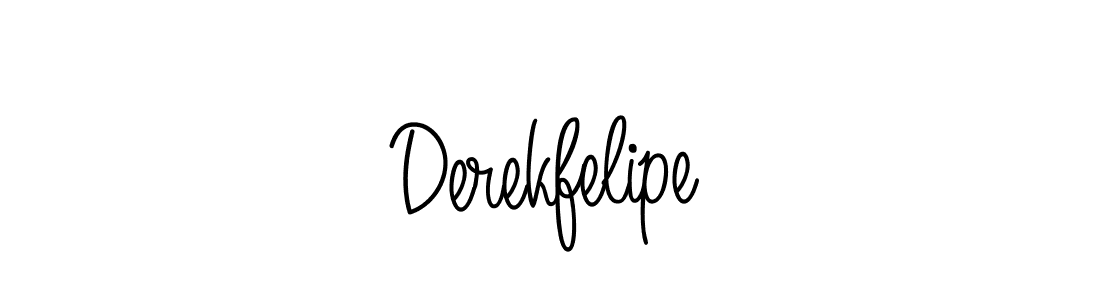 Once you've used our free online signature maker to create your best signature Angelique-Rose-font-FFP style, it's time to enjoy all of the benefits that Derekfelipe name signing documents. Derekfelipe signature style 5 images and pictures png