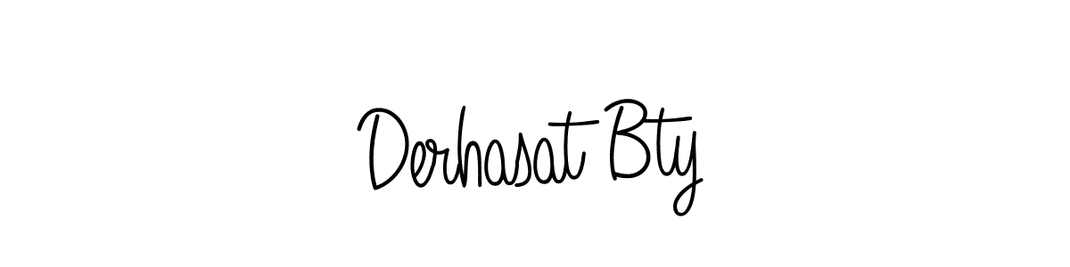 Similarly Angelique-Rose-font-FFP is the best handwritten signature design. Signature creator online .You can use it as an online autograph creator for name Derhasat Bty. Derhasat Bty signature style 5 images and pictures png