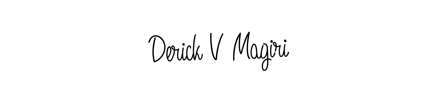 This is the best signature style for the Derick V Magiri name. Also you like these signature font (Angelique-Rose-font-FFP). Mix name signature. Derick V Magiri signature style 5 images and pictures png