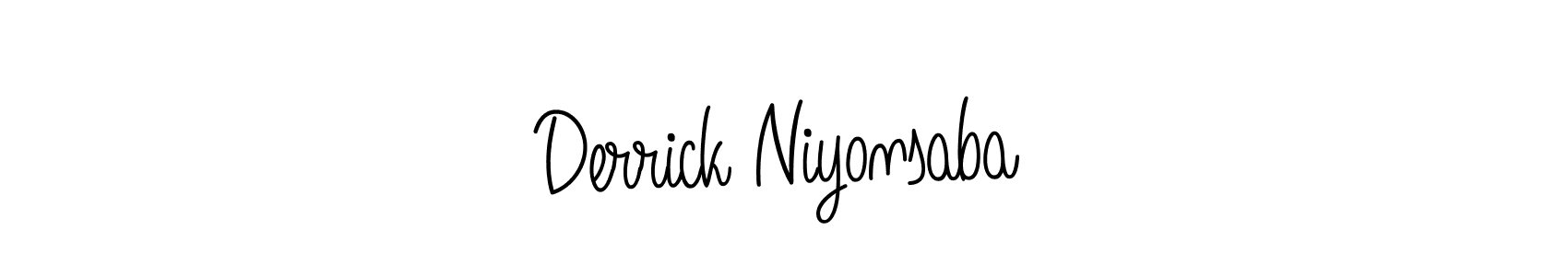 Check out images of Autograph of Derrick Niyonsaba name. Actor Derrick Niyonsaba Signature Style. Angelique-Rose-font-FFP is a professional sign style online. Derrick Niyonsaba signature style 5 images and pictures png