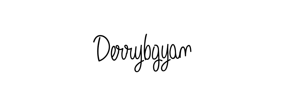 Design your own signature with our free online signature maker. With this signature software, you can create a handwritten (Angelique-Rose-font-FFP) signature for name Derrybgyan. Derrybgyan signature style 5 images and pictures png