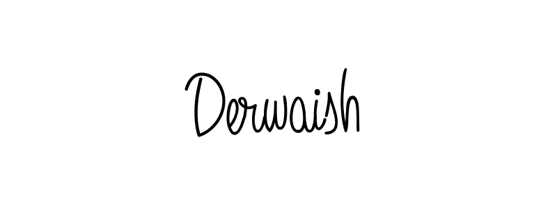 Make a beautiful signature design for name Derwaish. Use this online signature maker to create a handwritten signature for free. Derwaish signature style 5 images and pictures png