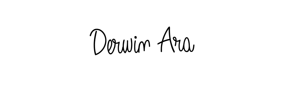 Here are the top 10 professional signature styles for the name Derwin Ara. These are the best autograph styles you can use for your name. Derwin Ara signature style 5 images and pictures png