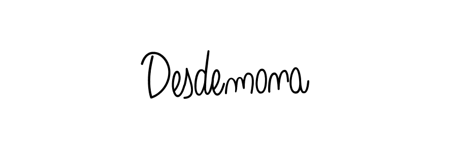 Make a beautiful signature design for name Desdemona. Use this online signature maker to create a handwritten signature for free. Desdemona signature style 5 images and pictures png