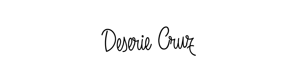 Best and Professional Signature Style for Deserie Cruz. Angelique-Rose-font-FFP Best Signature Style Collection. Deserie Cruz signature style 5 images and pictures png