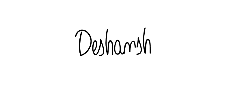 How to Draw Deshansh signature style? Angelique-Rose-font-FFP is a latest design signature styles for name Deshansh. Deshansh signature style 5 images and pictures png