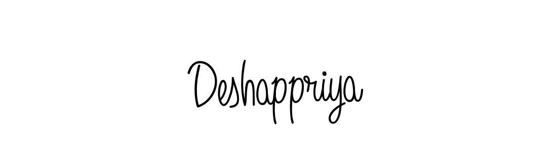 Also You can easily find your signature by using the search form. We will create Deshappriya name handwritten signature images for you free of cost using Angelique-Rose-font-FFP sign style. Deshappriya signature style 5 images and pictures png