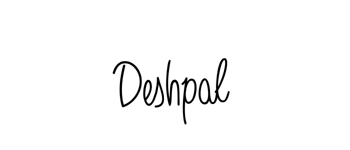 How to Draw Deshpal signature style? Angelique-Rose-font-FFP is a latest design signature styles for name Deshpal. Deshpal signature style 5 images and pictures png