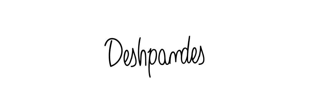 You can use this online signature creator to create a handwritten signature for the name Deshpandes. This is the best online autograph maker. Deshpandes signature style 5 images and pictures png